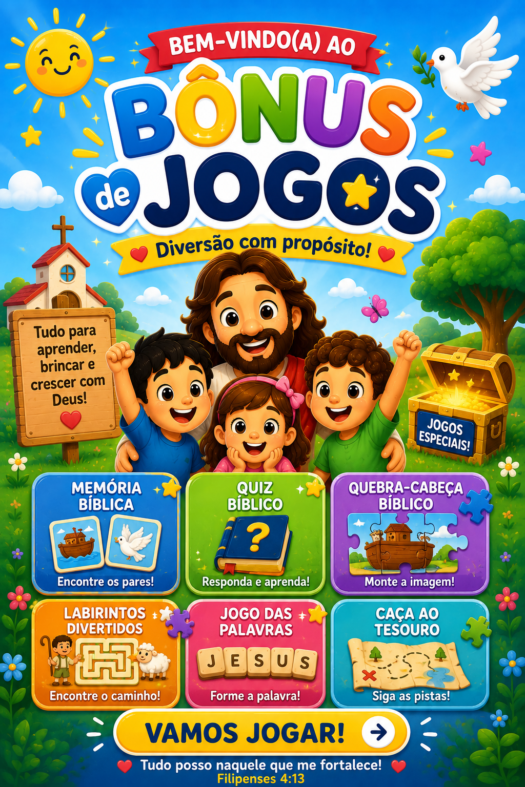 Bônus Jogos Cristãos